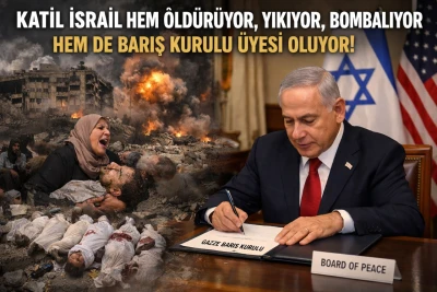 Katil İsrail barış kurulu &uuml;yesi oluyor