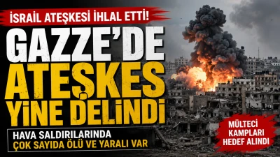 Katiller S&uuml;r&uuml;s&uuml; Gazze&rsquo;de Ateşkesi Yine Deldi