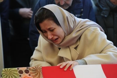 Katledilen Fatma Nur &ouml;ğretmen son yolculuğuna uğurlandı