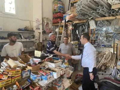 Kaymakam Karanfil'den Esnafa Moral Ziyareti