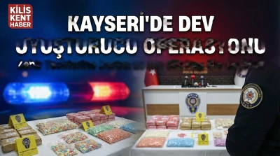 Kayseri&rsquo;de dev uyuşturucu operasyonu: 26 bin 332 hap ele ge&ccedil;irildi