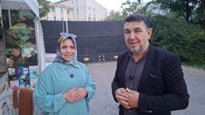 Kilis 1. Kitap Fuarı'nda Yazar Tuğba İşlekoğlu ile R&ouml;portaj yaptık