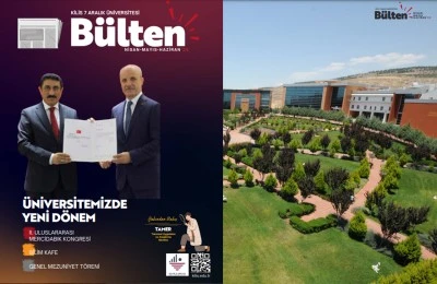 Kilis 7 Aralık Üniversitesi bülteni yayımlandı