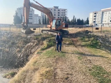 Kilis Belediyesinden taşkın dereler için kış hazırlığı