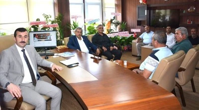 Kilis Emekliler Derneğinden Açıkgöz'e ziyaret