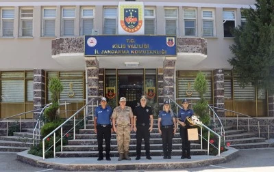 Kilis Emniyetinden Jandarma Teşkilatına Anlamlı Ziyaret