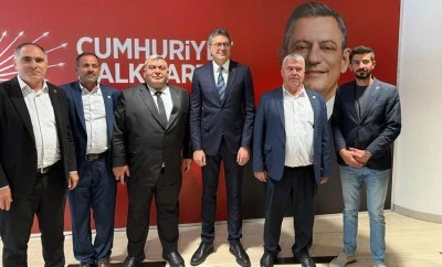 Kilis İl Başkanı Hangillioğlu ve İlçe Başkanları CHP Genel Merkezi’nde