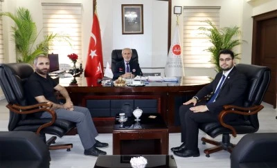 Kilis İl Müftüsü Bozkurt’u makamında ziyaret etti