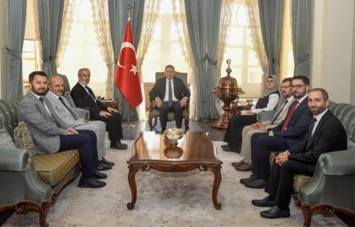 Kilis İl Müftüsü Bozkurt, Vali Şahin ile görüştü