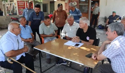 Kilis İl Tarım ve Orman Müdürü Küçük, çiftçilerle bir araya geldi
