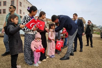 Kilis&rsquo;in Hasancalı K&ouml;y&uuml;ne Anlamlı Buluşma