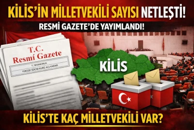 Kilis&rsquo;in Milletvekili Sayısı Değişti mi? YSK Kararı Resmi Gazete&rsquo;de Yayımlandı