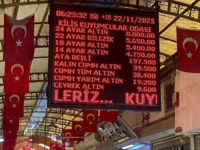 Kilis Kuyumcular Odası Başkanı Bilik’ten Altın Piyasası Yorumu