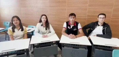 Kilis Lisesi Öğrencilerinden Gazze’ye Anlamlı Destek: “Filistin İçin Tek Yürek”
