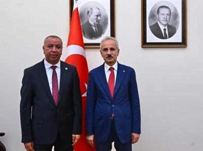 Kilis Milletvekili Demir, Bakan Uraloğlu ile görüştü