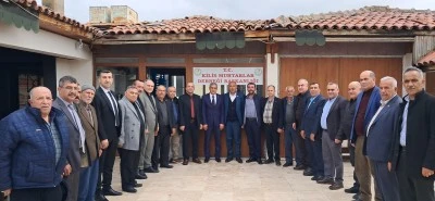 Kilis Muhtarlar Derneği&rsquo;nde Bayramlaşma Coşkusu