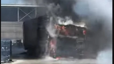 Kilis OSB’de korkutan yangın!