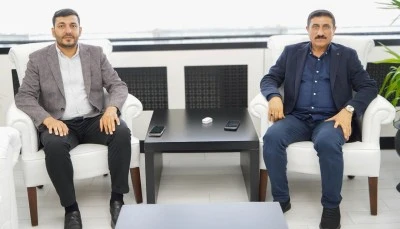 Kilis OSB Müdürü Cantaşdemir, Rektör Akman ile görüştü