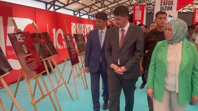 Kilis'te 15 Temmuz Anma &Ccedil;adırı A&ccedil;ıldı