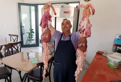 Kilis’te 2 şiş bir ekmek ciğer 65 TL