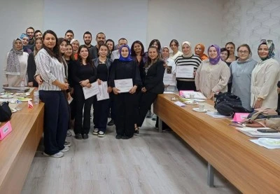 Kilis’te 22 sağlık çalışanına sertifika verildi 