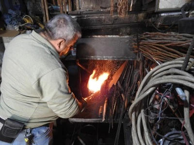 Kilis’te 28 yıllık demirci ustasının bitmeyen meslek tutkusu