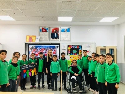 Kilis’te 4-E Sınıfından Engellilere Anlamlı Destek