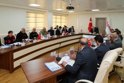 Kilis&rsquo;te Acil Durum ve G&uuml;venlik &Ouml;nlemleri Masaya Yatırıldı