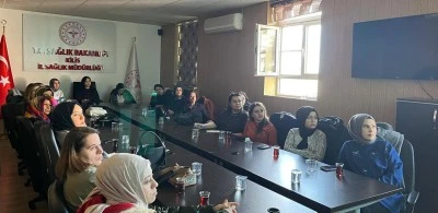 Kilis&rsquo;te Aile Sağlığı &Ccedil;alışanlarına Eğitimi 