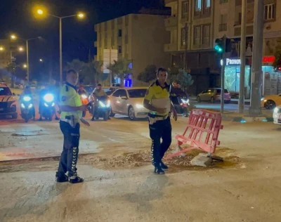 Kilis’te Alkollü Sürücü Motosikletle Kazı Çukuruna Düştü