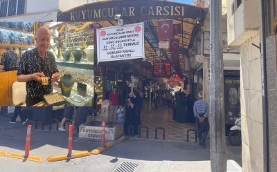 Kilis'te Altın Alacaklar Dikkat! Kuyumcular 3 G&uuml;n Kapalı Olacak