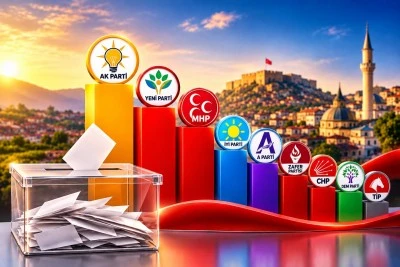  Kilis&rsquo;te Anketten &Ccedil;ıkan B&uuml;y&uuml;k S&uuml;rpriz: İlk &Uuml;&ccedil; Parti Arasındaki Rekabet Nefes Kesti