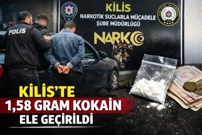 Kilis&rsquo;te Ara&ccedil;ta Kokain Ele Ge&ccedil;irildi