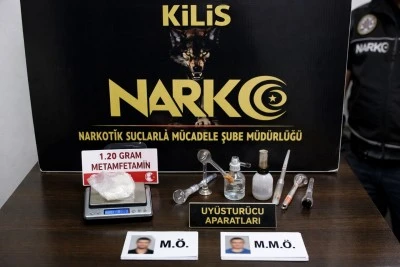 Kilis&rsquo;te Ara&ccedil;ta Uyuşturucu Yakalandı