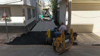 Kilis'te Asfalt Çalışmaları Tüm Hızıyla Sürüyor