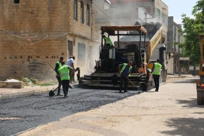 Kilis’te asfalt seferberliği başladı