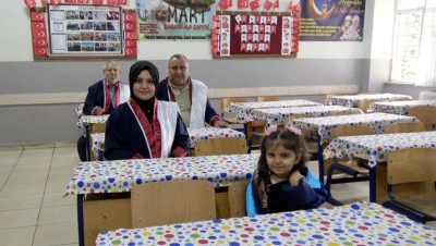 Kilis’te aynı aileden dört kuşak, İnönü İlkokulu’nda eğitim aldı