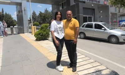 Kilis'te baba-kız aynı okulda, aynı sınıfta sınava katıldı