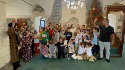 Kilis&rsquo;te başkandan yaz Kur&rsquo;an kursu &ouml;ğrencilerine hediye