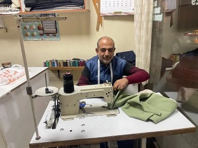Kilis’te Bayram Yoğunluğu Terzilerin Yüzünü Güldürdü