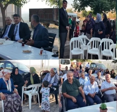 Kilis&rsquo;te Beşenli ve Duruca K&ouml;ylerinde Talep ve &Ouml;nerileri Dinledi.