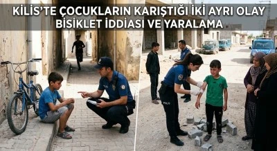 Kilis'te Bisiklet Gaspı ve Briketle Yaralama!