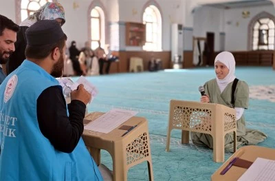 Kilis'te Cami Gençleri Hadis Ezberleme Yarışması düzenlendi