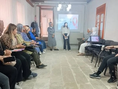 Kilis’te ÇATOM personeline meme kanseri farkındalık eğitimi verildi
