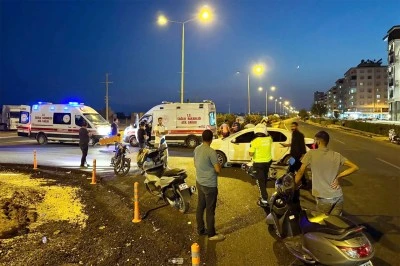Kilis'te Çevre Yolunda kaza: 2 yaralı