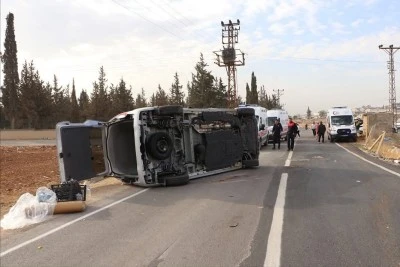 Kilis’te Cezaevi Yolunda Trafik Kazası: 4 Yaralı