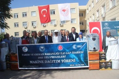 Kilis’te kimlere ekipman desteği verildi