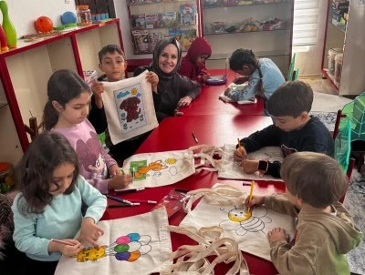 Kilis&rsquo;te &Ccedil;ocuklar Hem Eğleniyor Hem &Ouml;ğreniyor