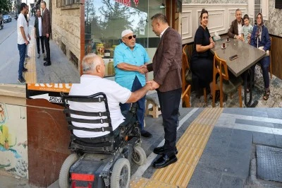 Kilis’te Cumhuriyet Caddesi’nde Gönül Buluşması