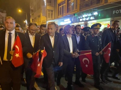  Kilis’te Fener Alayı’na Yoğun Katılım